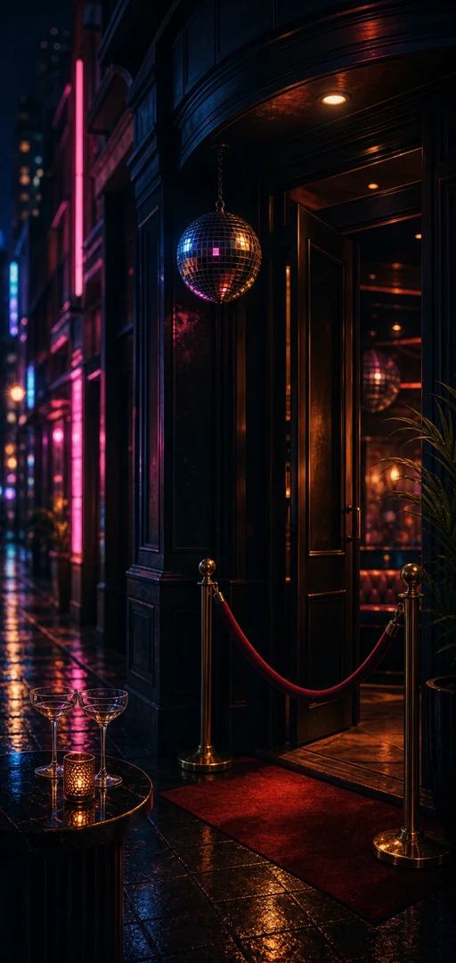A Night Out story illustration